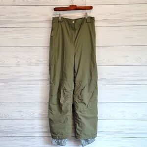 Trespass Glacier Insulated Snow Pants Womens - Khaki Green Size XL